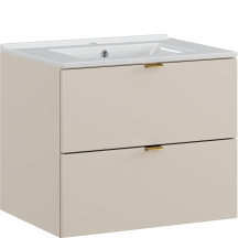 Szafka łazienkowa wisząca z umywalką 60 cm DALIA CASHMERE Podstawowe