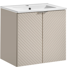 Szafka łazienkowa wisząca z umywalką 60 cm DALIA CASHMERE Podstawowe