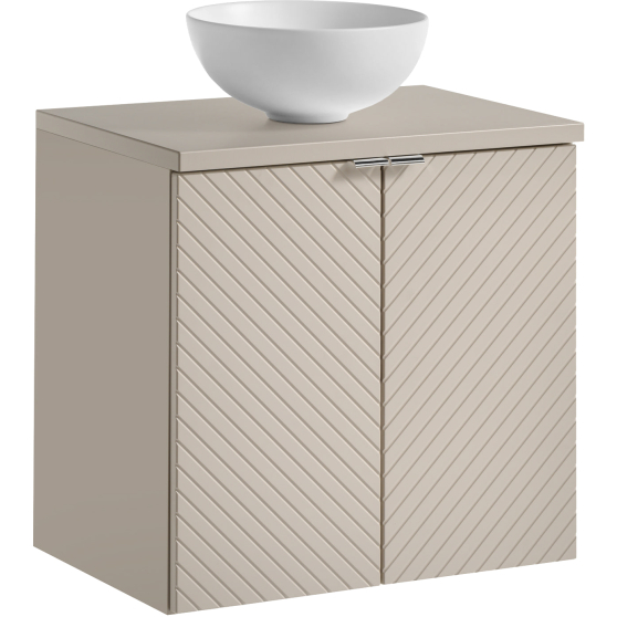 Szafka łazienkowa wisząca z umywalką 60 cm DALIA CASHMERE Podstawowe