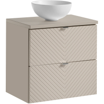 Szafka łazienkowa wisząca z umywalką 60 cm DALIA CASHMERE Podstawowe