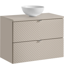 Szafka łazienkowa wisząca z umywalką 80 cm DALIA CASHMERE Podstawowe