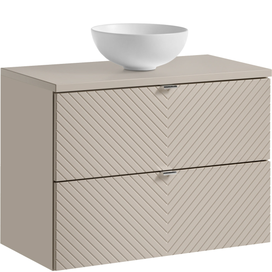 Szafka łazienkowa wisząca z umywalką 80 cm DALIA CASHMERE Podstawowe