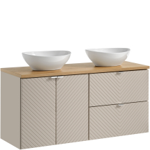 Szafka łazienkowa wisząca z umywalką 120 cm DALIA CASHMERE Podstawowe