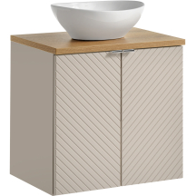 Szafka łazienkowa wisząca z umywalką 60 cm DALIA CASHMERE Podstawowe