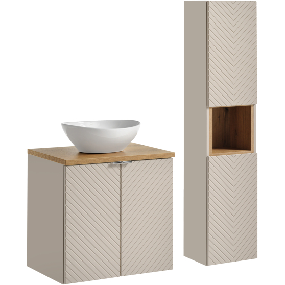 Zestaw mebli do łazienki SET-VIC D 60 cm HC VIVA CASHMERE Podstawowe