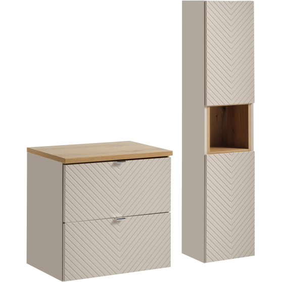 Zestaw mebli do łazienki SET-VIC S 60 cm HC VIVA CASHMERE Podstawowe