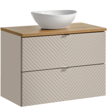 Szafka łazienkowa wisząca z umywalką 80 cm DALIA CASHMERE Podstawowe