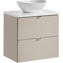 Szafka łazienkowa wisząca z umywalką 60 cm DALIA CASHMERE Podstawowe