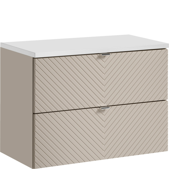 Szafka łazienkowa wisząca pod umywalkę 80 cm VIVA CASHMERE Podstawowe