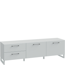 Szafka RTV pod telewizor Lewa SQBT131L-U58 Secret Grey SILBA Podstawowe