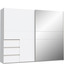 Szafa przesuwna 2-drzwiowa z lustrem W2QS52332-120 WINN 2 Podstawowe