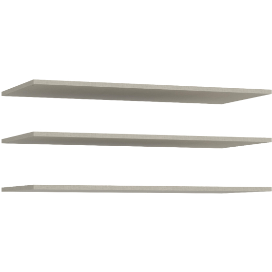 Dodatkowe półki do szaf 3 szt - ECBD859-A18 ECONOBOX 2 Podstawowe