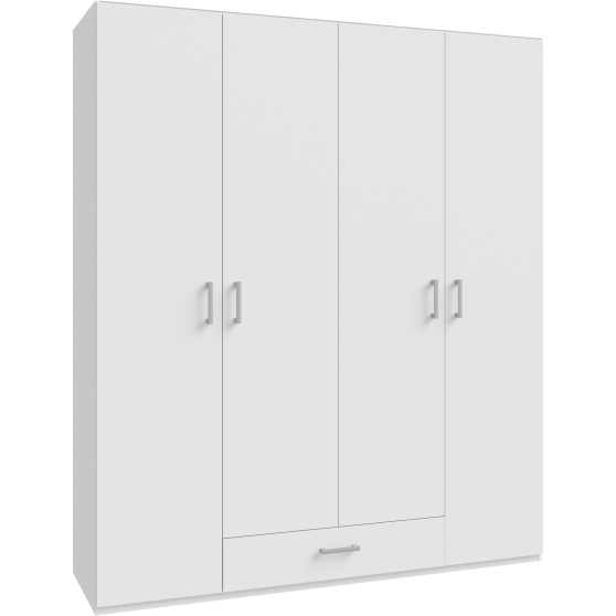 Szafa 4-drzwiowa z szufladą 180 cm ECBS941-120 ECONOBOX 2 Podstawowe