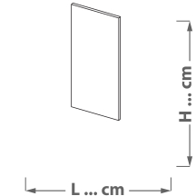 Panel boczny zakończeniowy górny Podstawowe