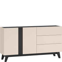 Komoda dwudrzwiowa z szufladami FRESHION Podstawowe