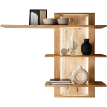 Półka ścienna II drewniana dębowa z podświetleniem WZ-0623-160202 WZ-0623 Podstawowe