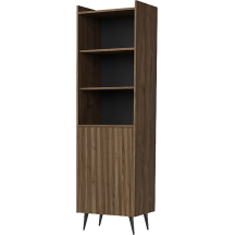 Regał orzech frezowany front ADEMO Podstawowe