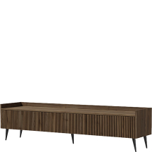 Szafka RTV 180 pod telewizor orzech frezowane fronty ADEMO Podstawowe