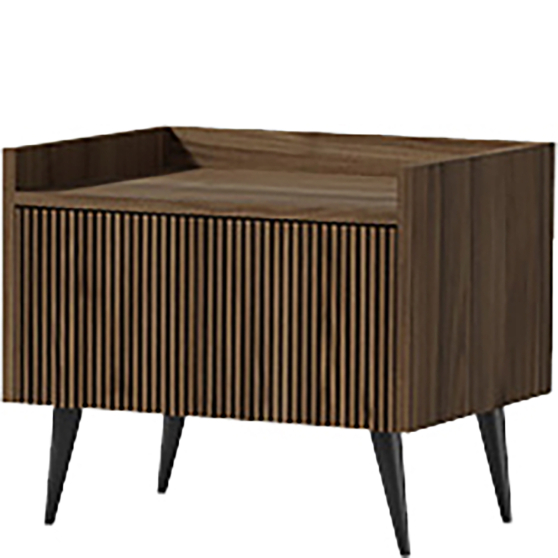 Szafka nocna orzech frezowany front ADEMO Podstawowe