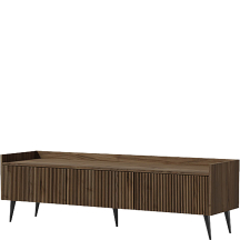 Szafka RTV 150 pod telewizor orzech frezowane fronty ADEMO Podstawowe