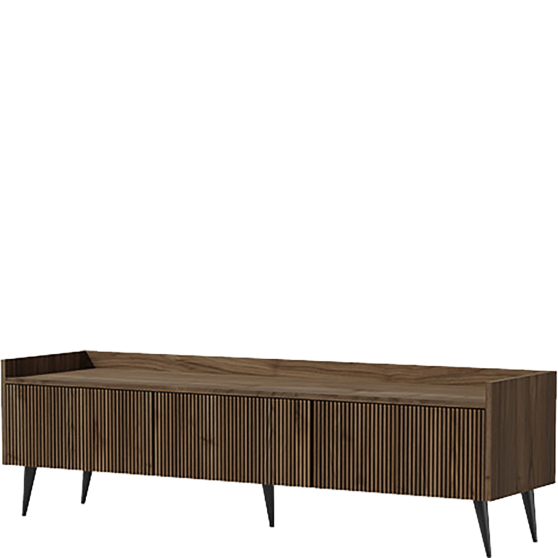 Szafka RTV 150 pod telewizor orzech frezowane fronty ADEMO Podstawowe