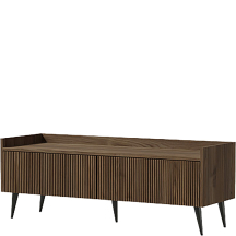 Szafka RTV 120 pod telewizor orzech frezowane fronty ADEMO Podstawowe