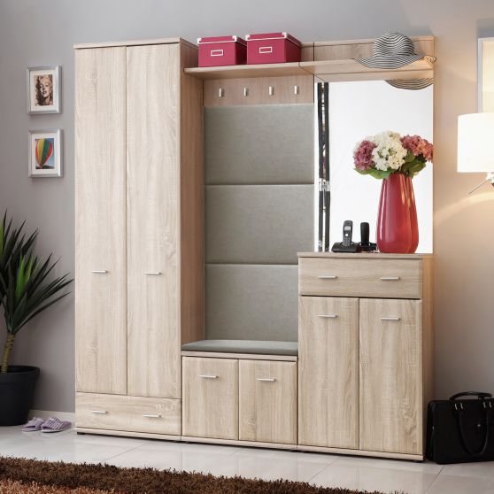 Zestaw do przedpokoju z poduszką AR7+P ARMARIO Podstawowe