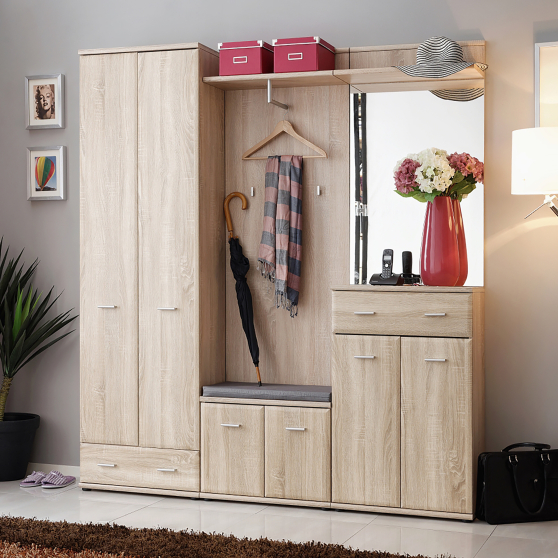 Zestaw do przedpokoju z poduszką AR3+P ARMARIO Podstawowe