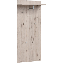 Panel z wieszakami TYP D Dąb Sonoma GUSTAVO Podstawowe