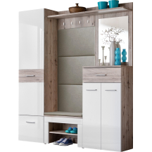 Zestaw mebli do przedpokoju z poduszką GV8+P GUSTAVO Podstawowe