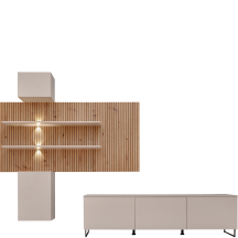 Meblościanka GUSTO A Cashmere / Artisan Podstawowe