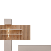 Meblościanka GUSTO B Cashmere / Artisan Podstawowe