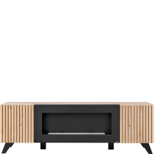 Szafka RTV z biokominkiem LIAM Podstawowe