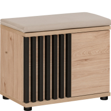 Niska szafka na buty z poduszką TYP F+P2 PEDRO Podstawowe