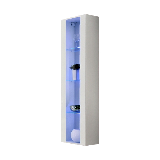 Witryna wisząca FY 41 z oświetleniem Biały / Biały Połysk FLY BIAŁY / BIAŁY POŁYSK Podstawowe