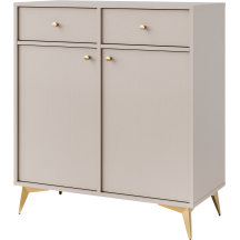 Komoda 826 2F 2SO Beż Piaskowy TOKYO 1 Podstawowe