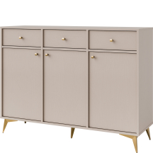 Komoda 827 3F 3SO Beż Piaskowy TOKYO 1 Podstawowe