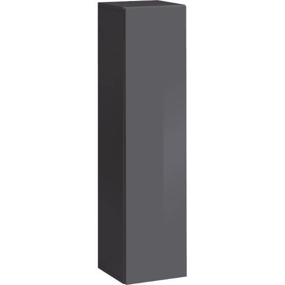 Szafka wisząca wysoka SW 2 Grafit Mat / Grafit Połysk SWITCH GRAFIT Podstawowe