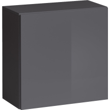 Szafka wisząca SW 3 Grafit Mat / Grafit Połysk SWITCH GRAFIT Podstawowe