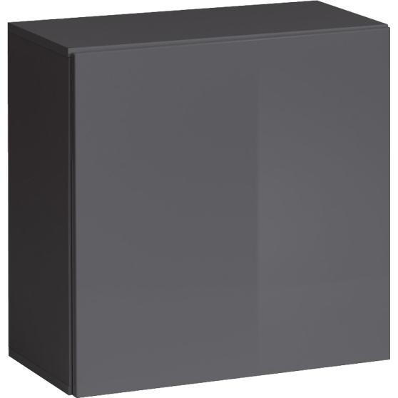 Szafka wisząca SW 3 Grafit Mat / Grafit Połysk SWITCH GRAFIT Podstawowe