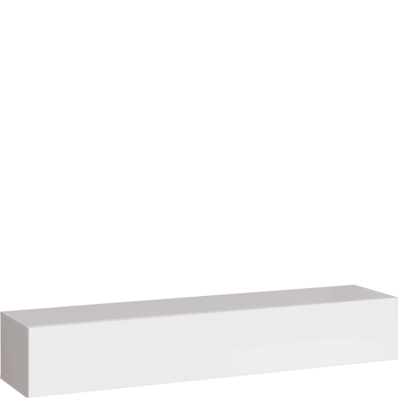 Szafka RTV 1 Biały / Biały Połysk SWITCH BIAŁY Podstawowe