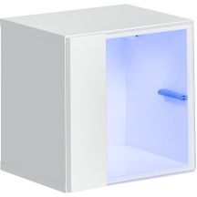 Witryna wisząca WW 5 z oświetleniem Biały / Biały Połysk SWITCH BIAŁY Podstawowe