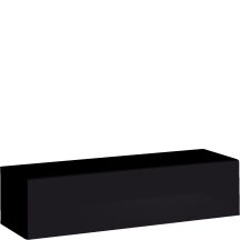 Szafka RTV 2 Czarny / Czarny Połysk SWITCH CZARNY Podstawowe