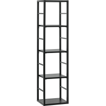 Regał metalowy RM 2 Czarny Podstawowe