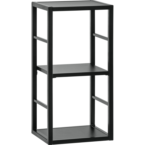 Regał metalowy RM 4 Czarny Podstawowe