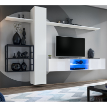 Meblościanka SWITCH SW M5 Biały / Czarny SWITCH METAL Podstawowe