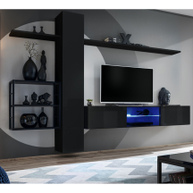 Meblościanka SWITCH SW M5 Czarny SWITCH METAL Podstawowe