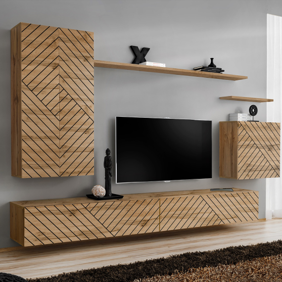 Meblościanka SWITCH SW 2 Wotan SWITCH WOTAN LAMEL Podstawowe