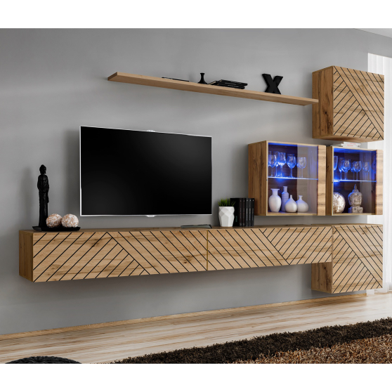 Meblościanka SWITCH SW 19 Wotan SWITCH WOTAN LAMEL Podstawowe