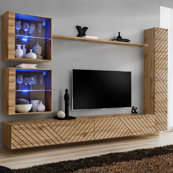 Meblościanka SWITCH SW 18 Wotan SWITCH WOTAN LAMEL Podstawowe